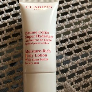 Clarins moisture-rich body lotion